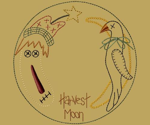 PK012 "Harvest Moon" Candle Mat - Version 2
