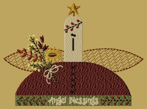 PK037 "Angel Blessings" Version 1 - 5x7