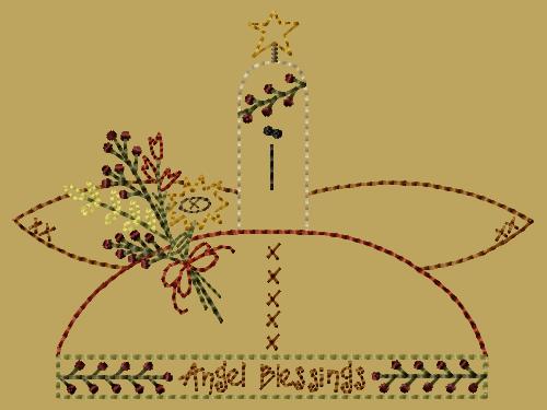 PK039 "Angel Blessings" Version 2 - 5x7