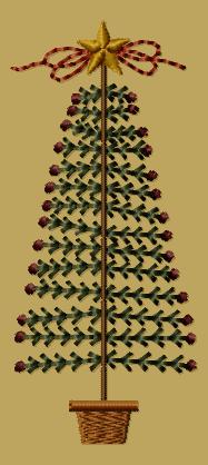 PK074 "Deck The Halls Tree - 4x4