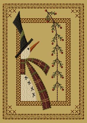 PK076 \"Frosty\'s Pine\" Version 1 - 5x7