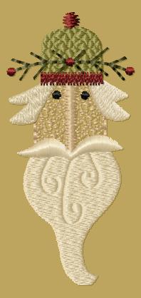PK085 "Santa with Sock Hat" Version 1 - 4x4