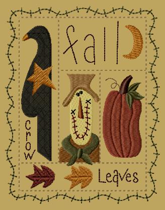 PK102 "Fall Sampler" Version 1 - 5x7