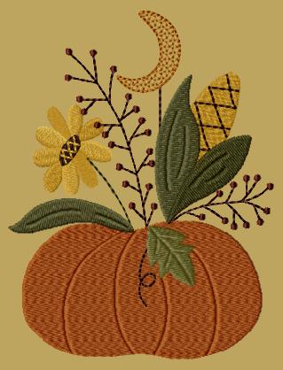 PK124 \"Moonlite Pumpkin\" Version 1 - 5x7