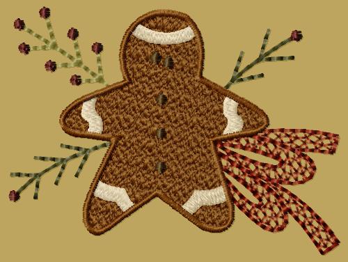 PK133 "Gingerbread Boy" Version 1 - 4x4