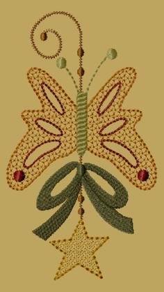 PK155 "Butterfly Spring Ornie" - 5x7 PK155 "Butterfly Spring Ornie" - 5x7