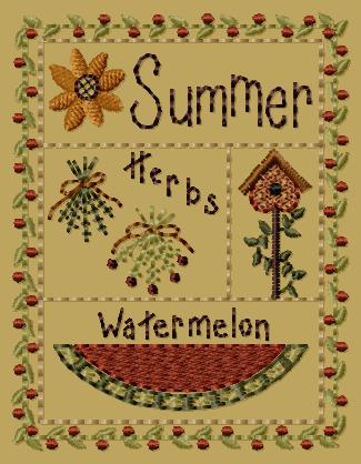 PK169 \"Summer Sampler\" Version 1 - 4x4