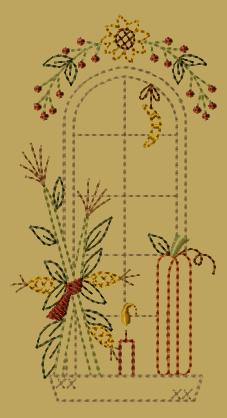 PK190 \"Window Autumn Harvest\" Version 2 - 5x7