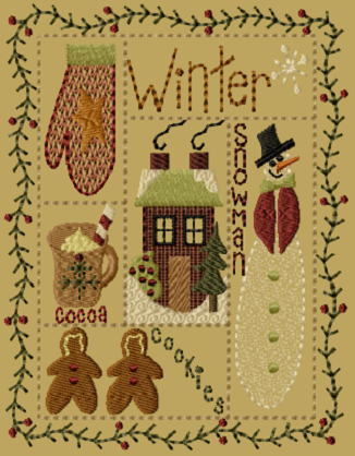 PK209 \"Winter Sampler\" Version 1 - 5x7